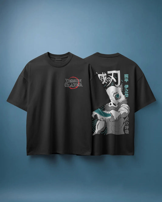 Inosuke Hashibira Beast Mode | Demon Slayer Minimalist T-Shirt