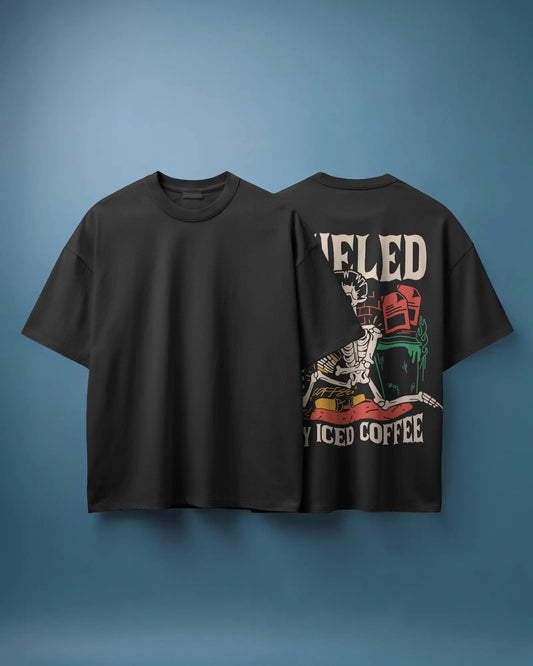 Fueled by Ice Coffee | Oversized Tees