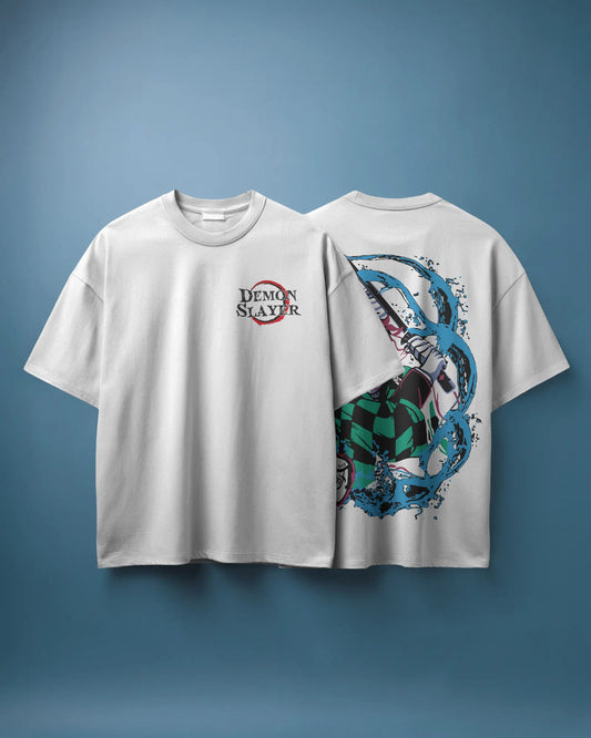 Tanjiro Kamado Hinokami Kagura | Demon Slayer Minimalist T-Shirt