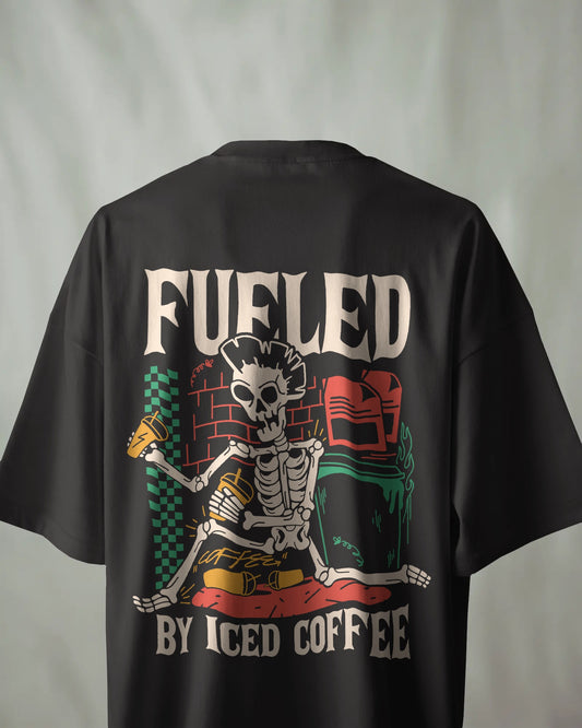 Fueled by Ice Coffee | Oversized Tees