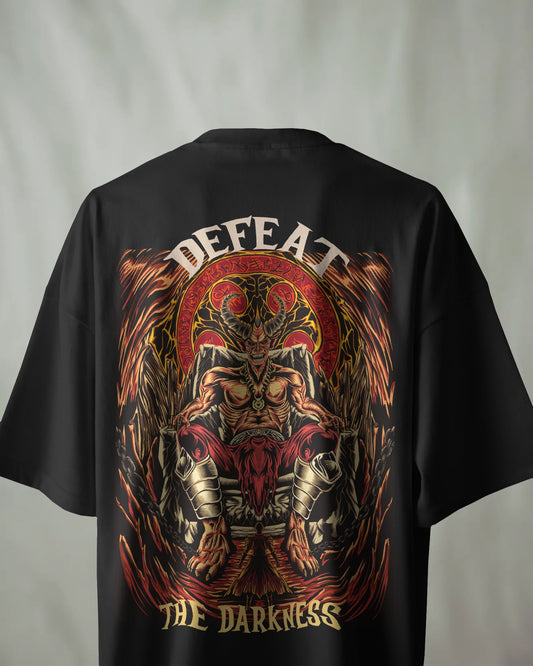 Defeat the Darkness | Oversized Tees