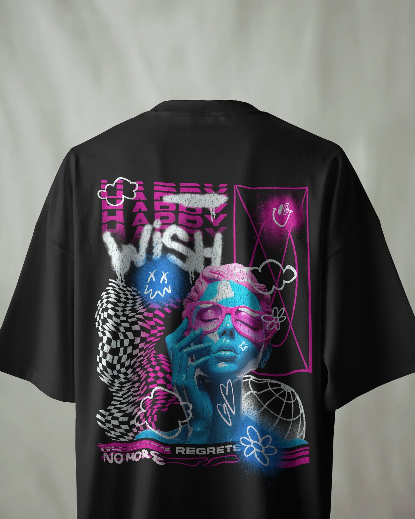 Happy Wish || Oversized T- shirts