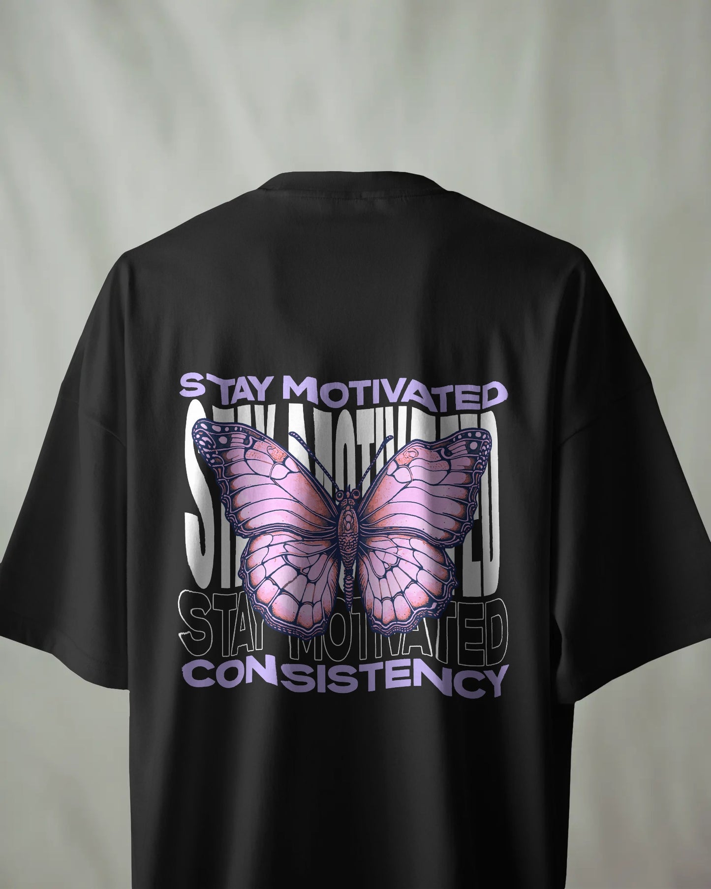 Stay Motivated | Pop Culture Collection Oversized Tees
