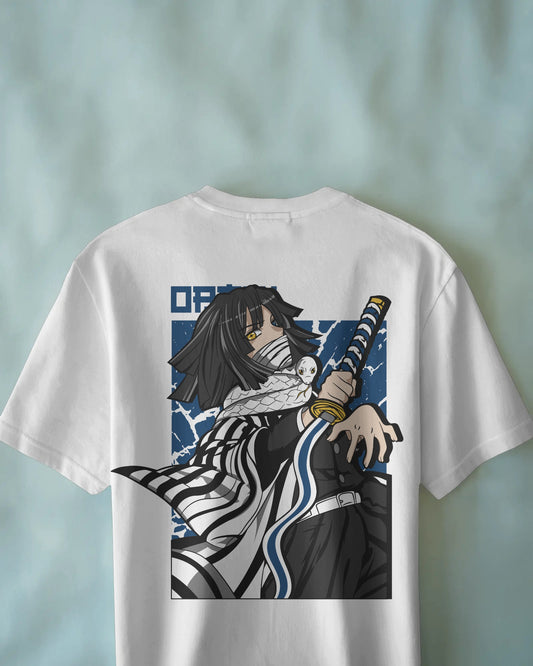 Obanai Iguro Serpent Hashira | Demon Slayer Minimalist T-Shirt