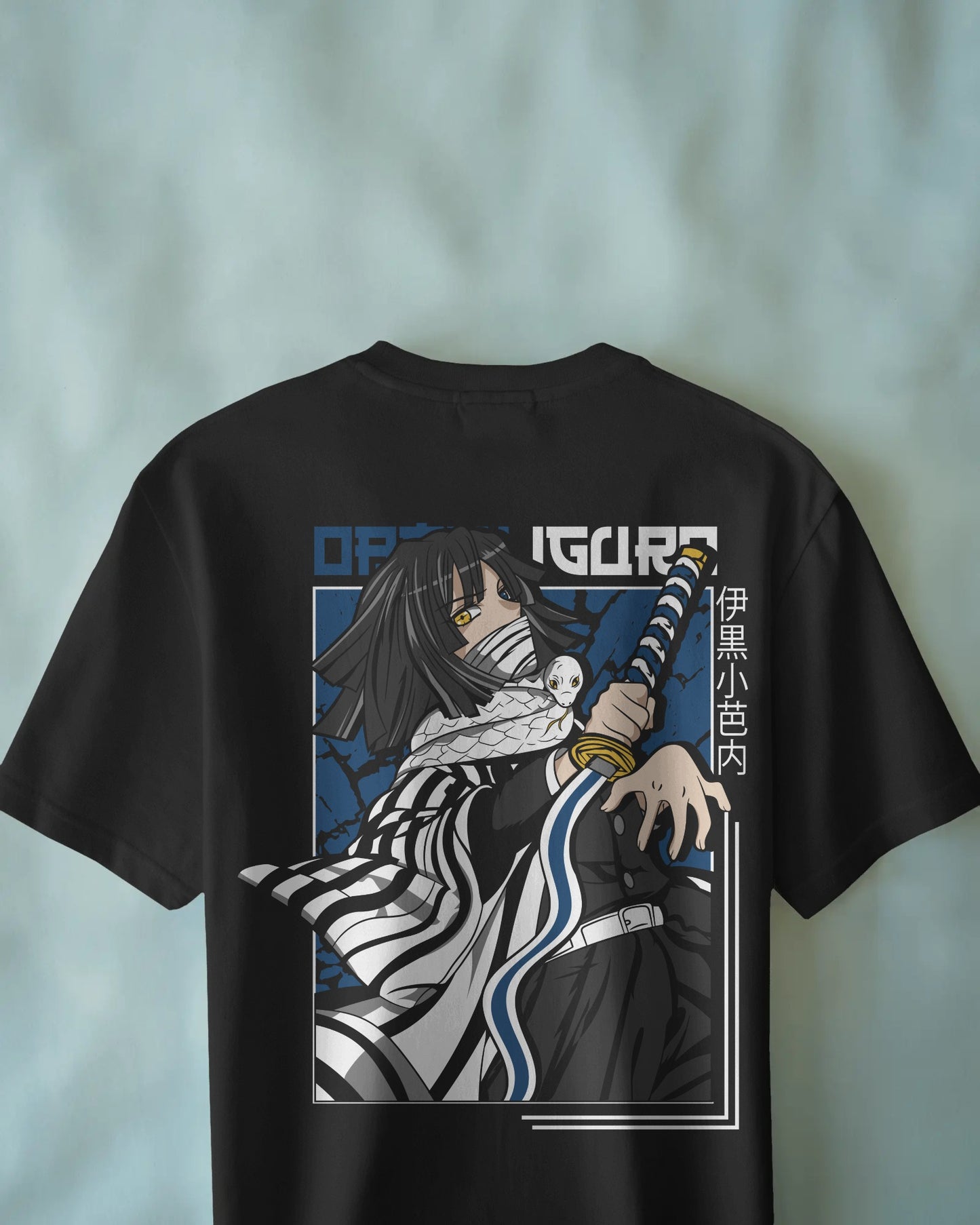 Obanai Iguro Serpent Hashira | Demon Slayer Minimalist T-Shirt