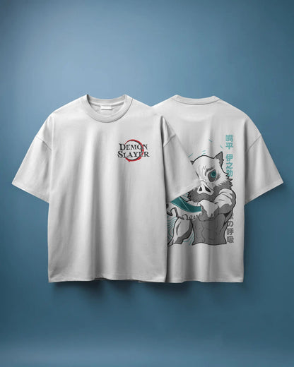 Inosuke Hashibira Beast Mode | Demon Slayer Minimalist T-Shirt