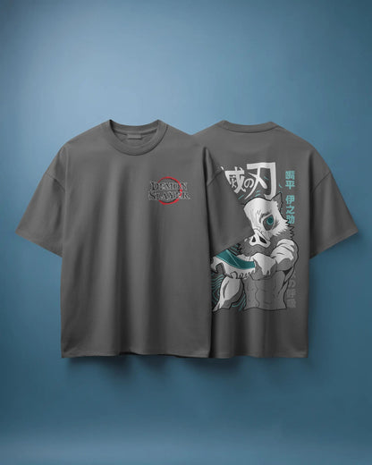 Inosuke Hashibira Beast Mode | Demon Slayer Minimalist T-Shirt