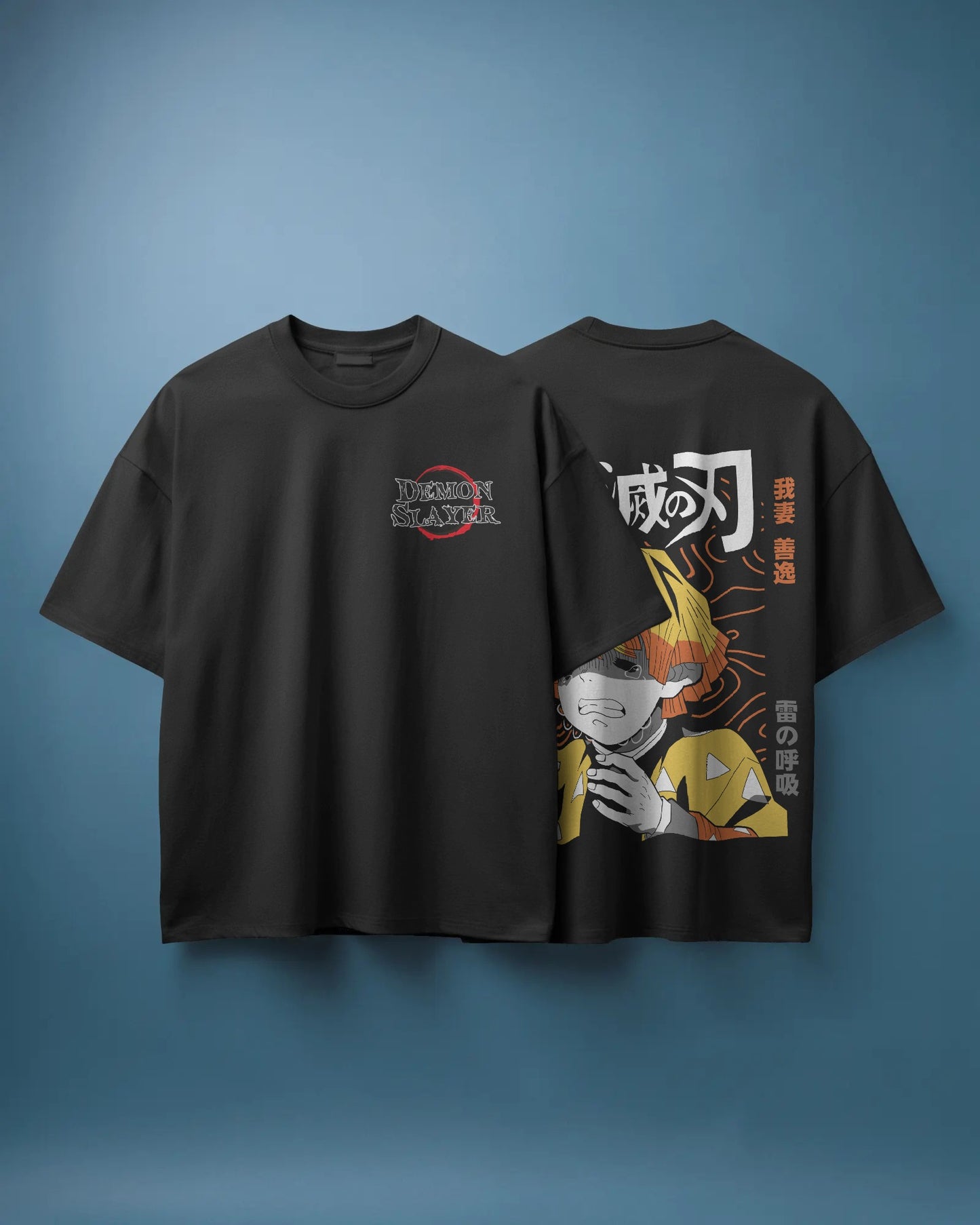 Zenitsu Agatsuma Thunder Cry | Demon Slayer Minimalist T-Shirt